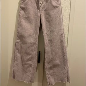 Zara girls corduroy pants